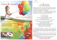 Présentation Spectacle Nino & Ninette